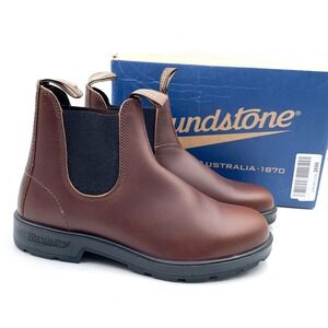 Blundstone 2305 Chelsea Boots Leather Sierra Brown Ankle Pull On Sz 9.5 US Men's